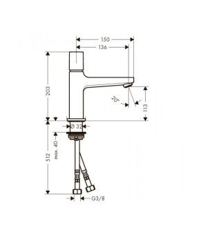 Смеситель Hansgrohe Metropol Select 32571000