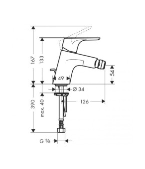 Смеситель Hansgrohe Focus 31920000