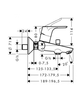 Смеситель Hansgrohe Focus 31940000