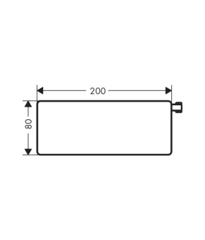 Мыльница Hansgrohe CasettaE 26511000