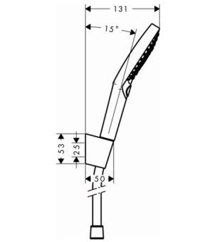 Душевой набор Hansgrohe Raindance Select S 120 26721000