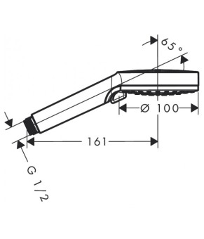 Ручной душ Hansgrohe Crometta Vario 26330400