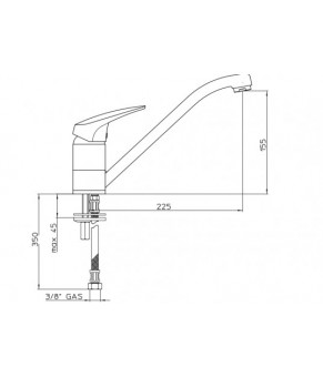 Смеситель Marmorin 7113
