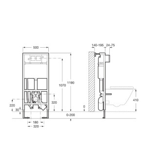 Инсталляция Roca A890090800