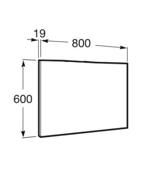 Зеркало Roca A812328406