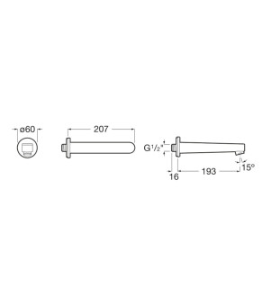Излив Roca A525310800