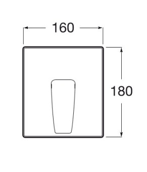 Встраиваемый смеситель Roca A5A2B50C00