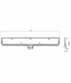 Сменный элемент энзимного фильтра Mitsubishi Electric MAC-2330FT-E