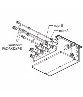 Объединитель портов Mitsubishi Electric PAC-AK52YP-E