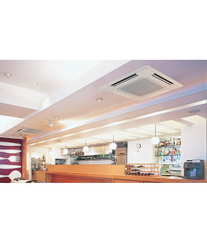 Кассетный четырехпоточный блок Mitsubishi Electric PLFY-P32VFM-E
