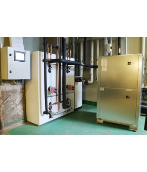 Промышленный тепловой насос Mitsubishi Electric CRHV-P600YA-HPB