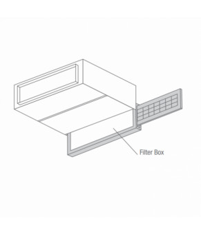 Корпус для фильтра Mitsubishi Electric PAC-KE91TB-E