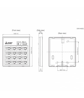 Центральный системный пульт Mitsubishi Electric PAC-YT40ANRA-K