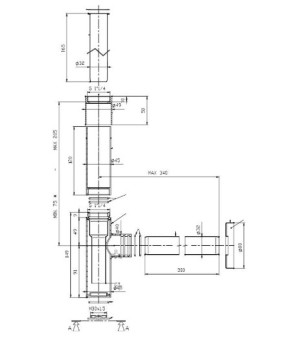 Сифон для раковини Roca A506403110