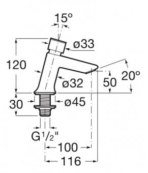 Змішувач для раковини Roca A5A4277C00