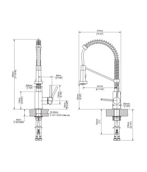 Смеситель Kraus KPF-1610CH