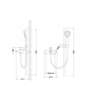 Смеситель Kraus Illusio KEF-14709CH
