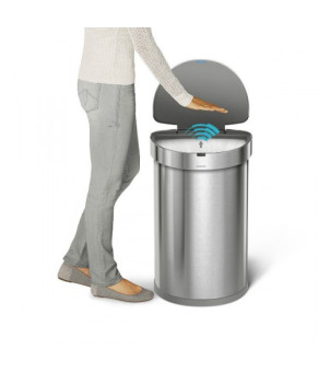 Урна полукруглая сенсорная Simplehuman ST2009