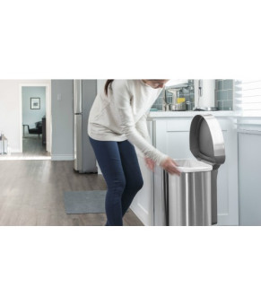 Урна полукруглая сенсорная Simplehuman ST2009