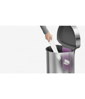 Урна полукруглая сенсорная Simplehuman ST2021