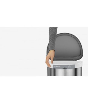 Урна полукруглая сенсорная Simplehuman ST2021
