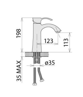Смеситель Welle Odelia BE16V02RC
