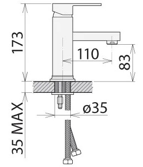 Смеситель Welle Christian VM16X48D