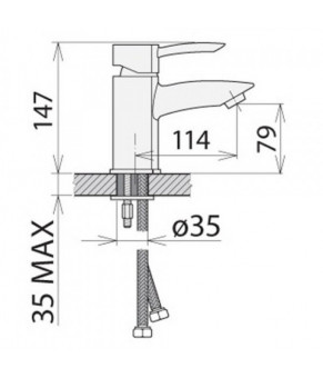 Смеситель Welle Jonas KA16160D