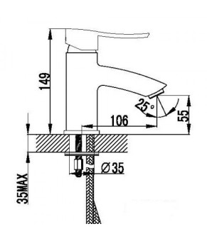 Смеситель Welle Kate CB16177D