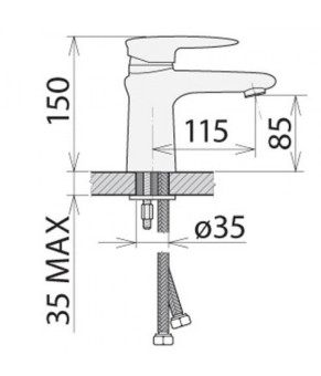 Смеситель Welle Louis HT16191D