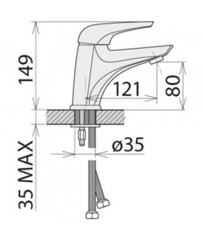 Смеситель Welle Lukas FH16158D