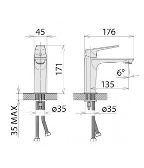 Смеситель Welle Wolf WGM16492