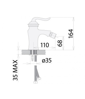 Смеситель Welle Vanessa MQ46273AS
