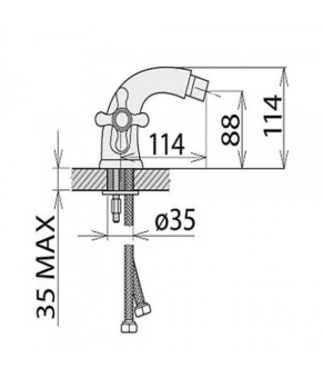Смеситель Welle Amalia 49003T4HO