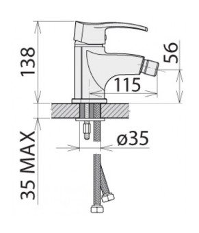 Смеситель Welle Claus XN46137D