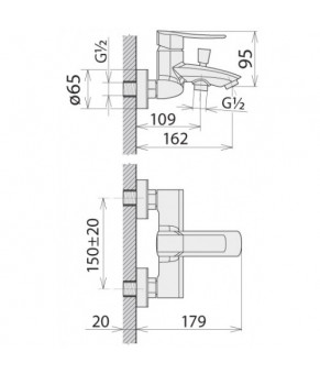 Смеситель Welle Kate CB23177D