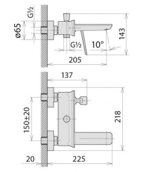 Смеситель Welle Winfried PJ23376D