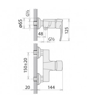 Смеситель Welle Claus XN33137D