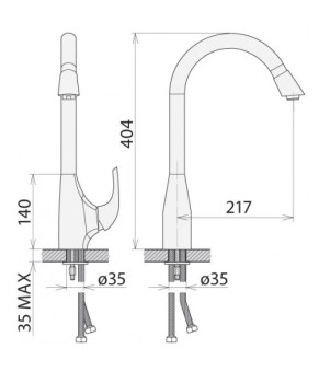 Смеситель Welle Sophie KC56195D