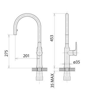Смеситель Welle Lorentz GV56295D