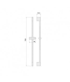 Душевая штанга Welle D10281