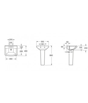 Умывальник Imex Aria LP1080