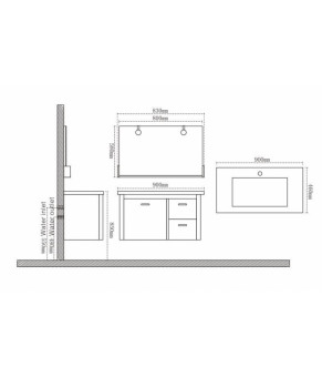 Комплект мебели CRW GSP3309