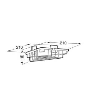 Полка Roca A816685001