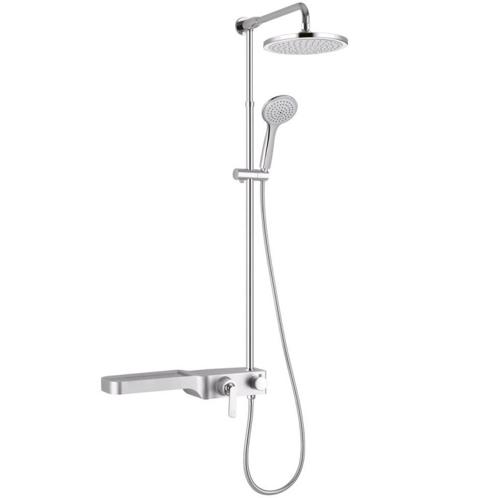 Душевая панель Qtap 1104 SIL