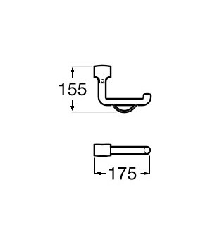 Поручень Roca A816911009