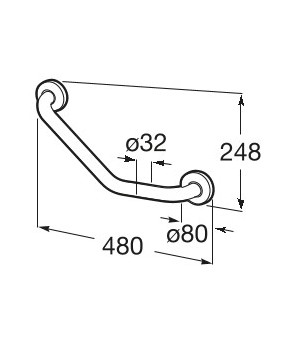 Поручень Roca A816931001