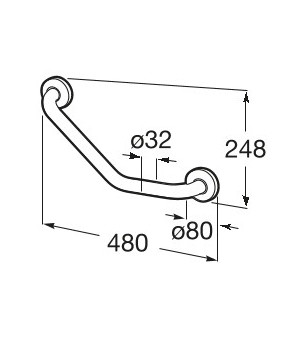 Поручень Roca A816957009