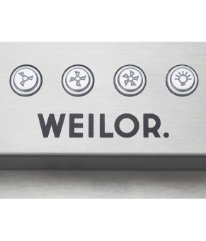 Вытяжка встраиваемая Weilor PBE 6140 SS 750 LED