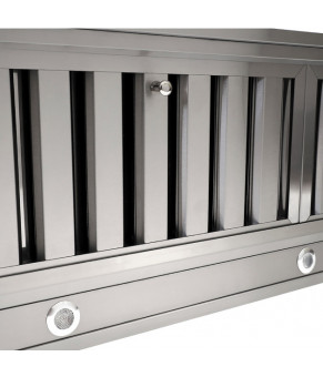 Вытяжка встраиваемая Weilor PPE 8265 SS 1250 LED